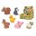 Simba 104324233 Soft Farmtiere, 6-sort.
