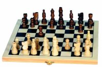 PIATNIK 639692 - Klassisches Spiel ECO Schach aus Holz