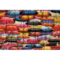 PIATNIK 548741 - PUZZLE 1000 T. Kunterbunte Schirme