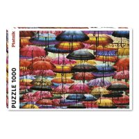 PIATNIK 548741 - PUZZLE 1000 T. Kunterbunte Schirme