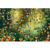 PIATNIK 549144 - PUZZLE 1000 T. TUKANS IM DSCHUNGEL