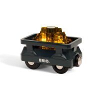 BRIO 33896 BRIO Goldwaggon mit Licht
