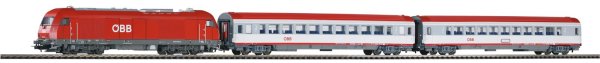 PIKO (59009) SmartControl light Start-Set ÖBB Personenzug Rh 2016 mit 2 Wagen VI