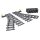 LEGO® 60238 City Eisenbahn Weichen
