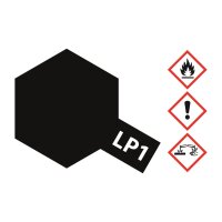 Tamiya  LP-1 Schwarz glänzend 10ml