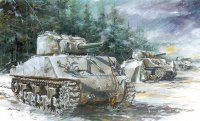 DRAGON (500777569) 1:72 Sherman M4A3 (105mm) VVSS