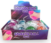 Squeeze Ball MES035 Quetschball Neon Perlmutt