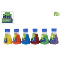 Slime im Laborglas sort.