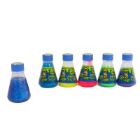 Slime im Laborglas sort.