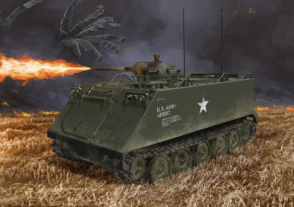 DRAGON 500773621 1:35 M132 Armored Flamethrower (SmartK)