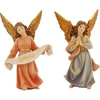stafil (DK182-99) Engel 9cm Figur sort.