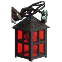 stafil (DX009) Laterne Kunststoff rot 3cm