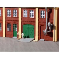 AUHAGEN (80250) Tore und Türen grün, Stufen,...