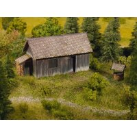 NOCH 56665 - 3D-Kartonplatte  “Bretterwand”...