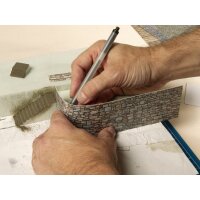 NOCH 56690 - 3D-Kartonplatte  “Biberschwanz”...