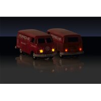 CARSON 500504124 1:87 VW T1 Bus Kastenw. Porsche 2.4G RTR