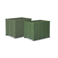 HERPA 744713 10 ft. Gerätecontainer, 2 St.