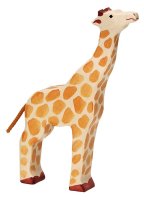 HOLZTIGER 80155 - Giraffe, Kopf hoch