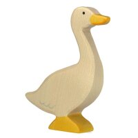 HOLZTIGER 80027 Gans, stehend