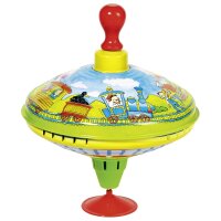 GOKI 53058 - Brummkreisel mit Holzgriff Zug