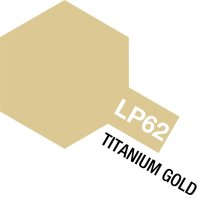 Tamiya  LP-62 Titanium Gold glänzend 10ml