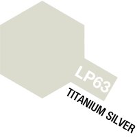 Tamiya  LP-63 Titanium Silber glänz. 10ml