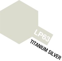 Tamiya  LP-63 Titanium Silber glänz. 10ml