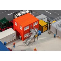 FALLER 130135 - 4 Baucontainer, orange