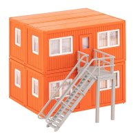 FALLER 130135 - 4 Baucontainer, orange