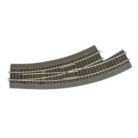 ROCO 42572 Bogenweiche BWl3/4 m.Bet.