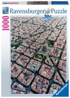 Ravensburger 15187 Barcelona von Oben - 1000 Teile