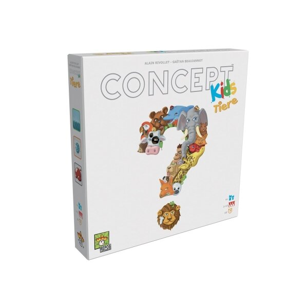 Asmodee Concept Kids Tiere Brettspiel Verpackung
