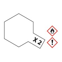Tamiya  X-2 WEIß glänzend 23 ml