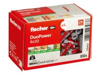 fischer Dübel DuoPower 6 x 30