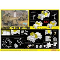 DRAGON 500776727 - 1:35 Armored 1/4-Ton 4x4 Truc