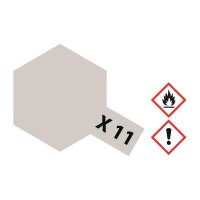 Tamiya X-11 Chrom Silber Modellbaufarbe 23 ml