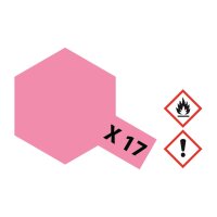 Tamiya  X-17 Rosarot glänzend 23ml