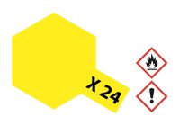 Tamiya  X-24 Klar-Gelb glänzend 23ml