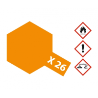 Tamiya  X-26 Klar-Orange glänzend 23ml