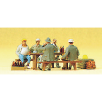 Preiser 10338 - Bauarbeiter in der Pause