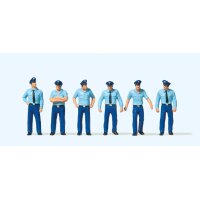 Preiser 10342 - Feuerwehrmänner in Sommeruniform