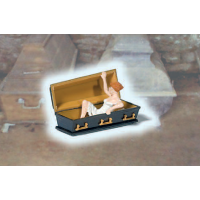 Preiser 29112 - Weiblicher Vampir, Sargdeckel