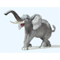 Preiser 47500 Afrikanischer Elefant 1:25 ausgepackt und...