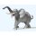 Preiser 47500 Afrikanischer Elefant 1:25 ausgepackt und freigestellt – handbemalte Tierfigur