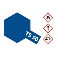 Tamiya 85050 TS‑50 Mica Blau Glänzend Spraylack 100 ml