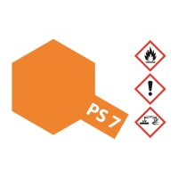 Tamiya  PS-7 Orange Polycarbonat 100ml