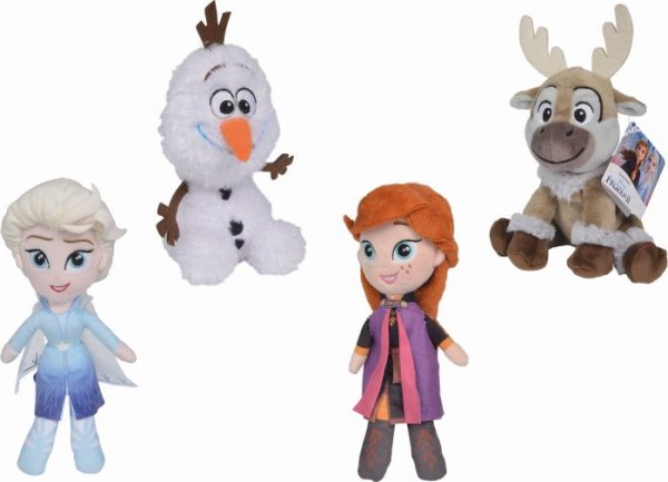 NICOTOY 6315877630 Disney Frozen 2 Friends, 15cm, 4-sort.