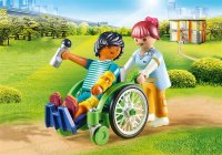 PLAYMOBIL 70193 Patient im Rollstuhl
