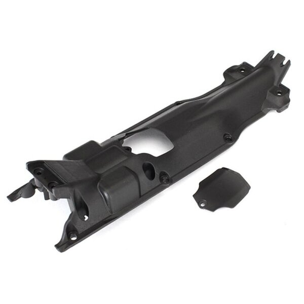 TRAXXAS - TRX5637X - Skidplatte Getriebe, Nylon schwarz Cover