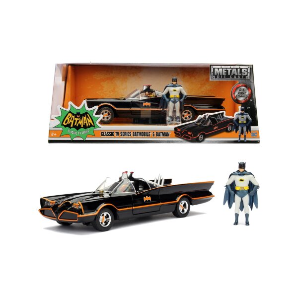 JADA 253215001 Batman 1966 Classic Batmobile 1:24
